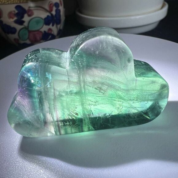 Rainbow Fluorite‎ Crystal Cloud (#1) - Picture 7 of 11